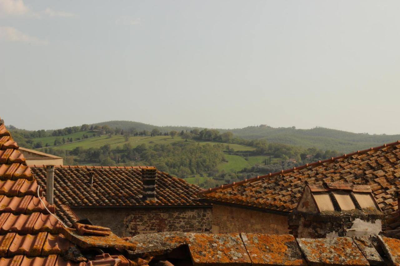 Ferienwohnung Trilocale Nel Centro Storico Montemerano Exterior foto